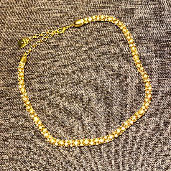 Anne Klein Rhinestone Choker Necklace - Picture 2 of 5